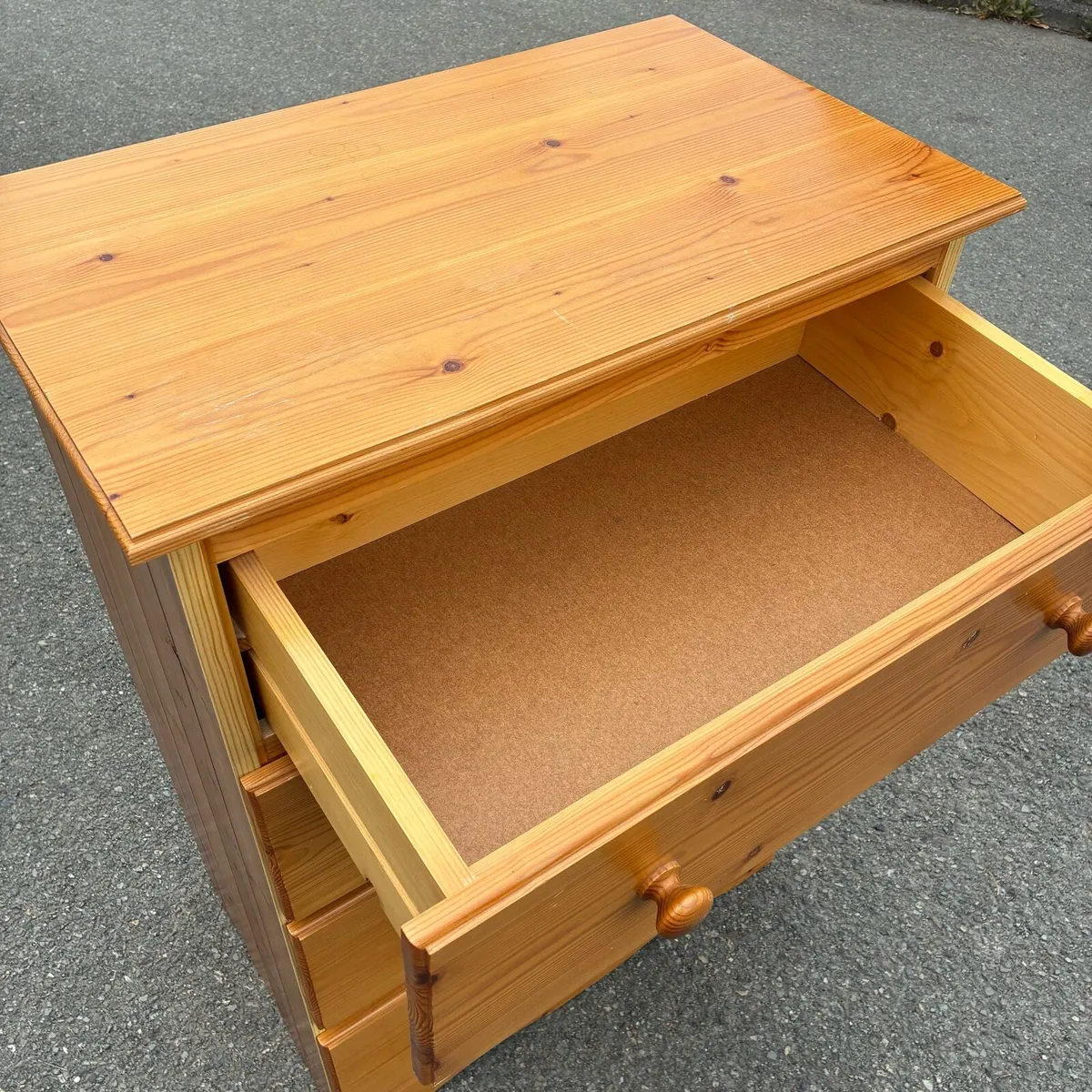 Solid Pine Chest of Drawers - Image 4