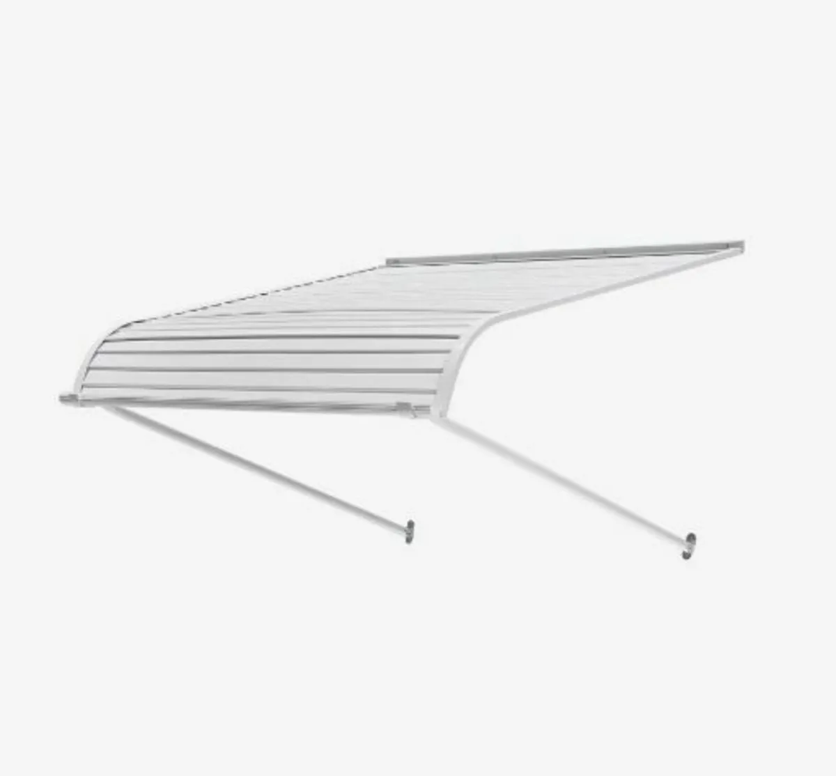Window Awning Door Canopy 40x42 in Aluminum - Image 1
