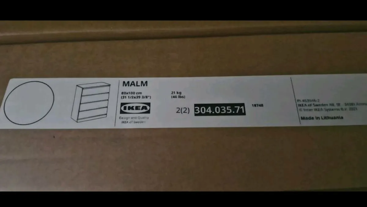 IKEA DRAWERS FOR MALM UNIT - Image 2