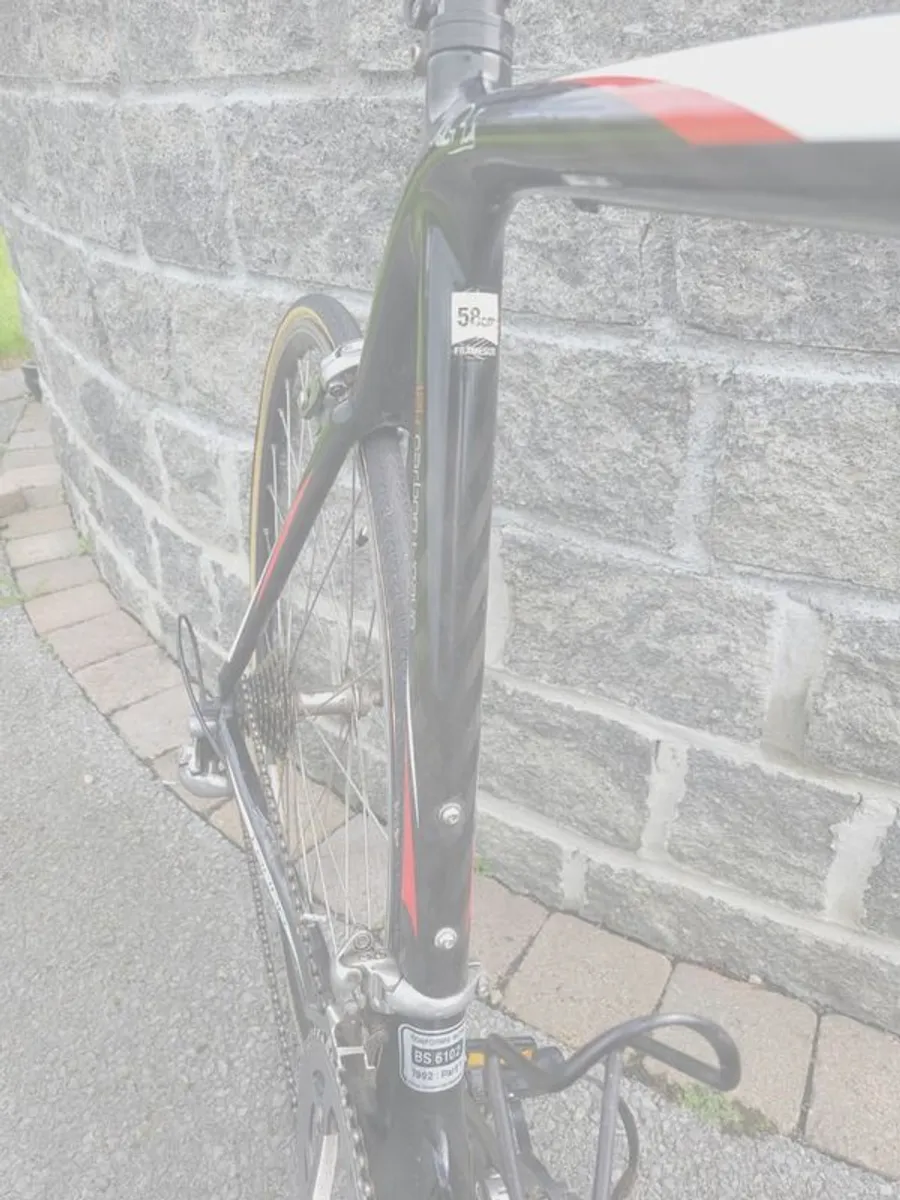 Claud Butler Torino Road Bike 58cm Carbon Forks - Image 4