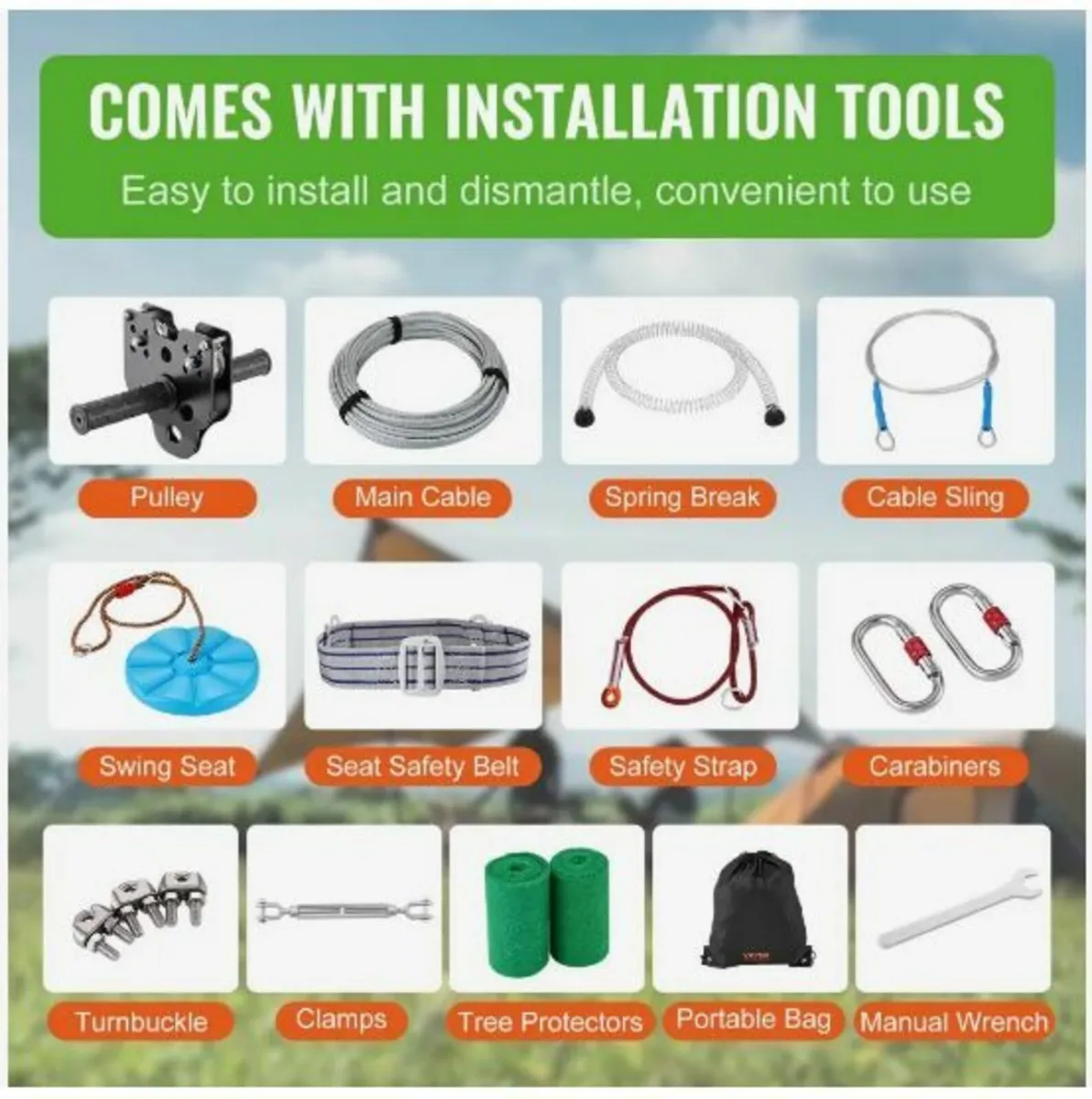 Zipline Kit for Kids and Adult - Image 2