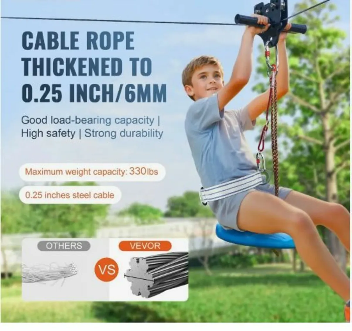 Zipline Kit for Kids and Adult - Image 3