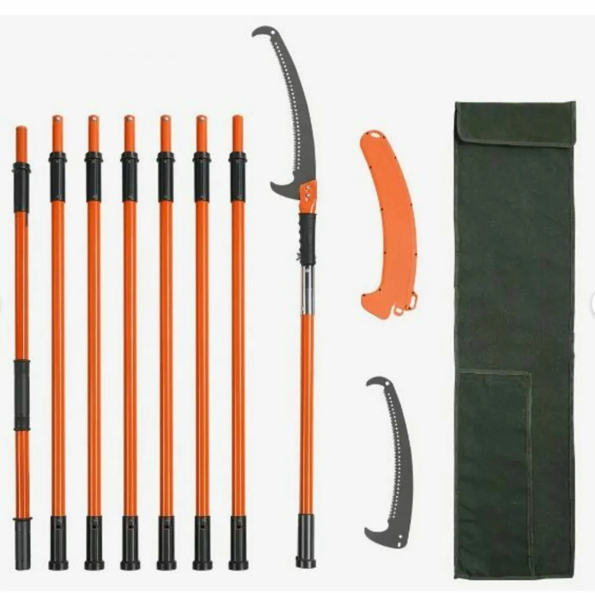 Manual Pole Saw, 2.2 - 8.2 m Extendable - Image 1