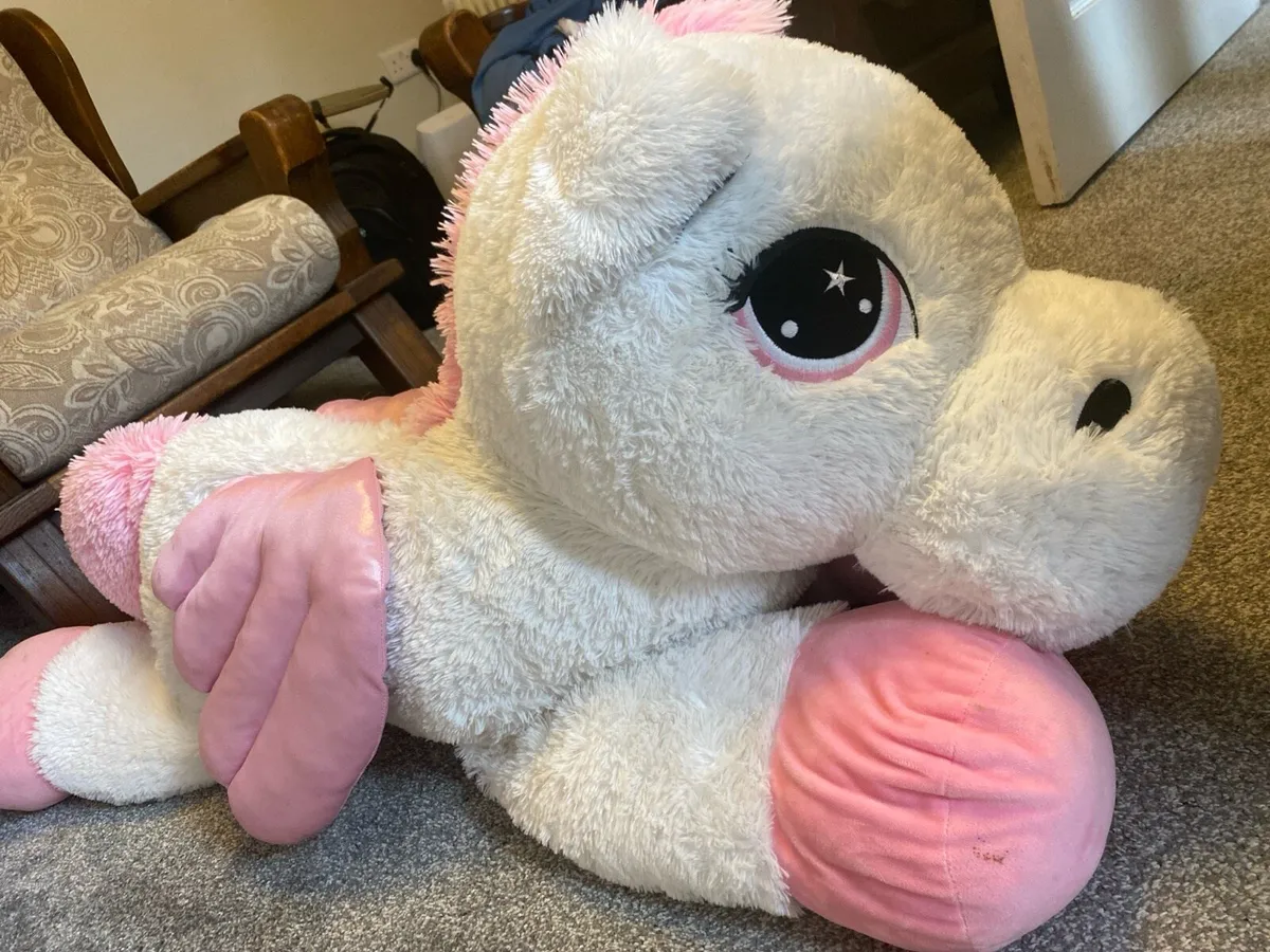 Large Plush Teddy - Unicorn - Image 4