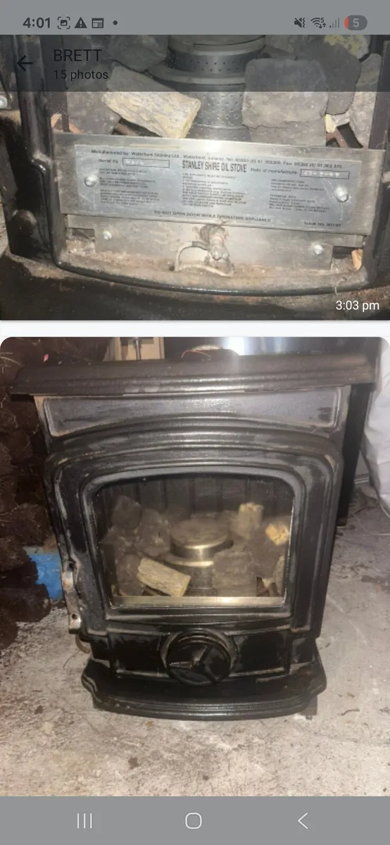 Stanley oil stove - Image 4