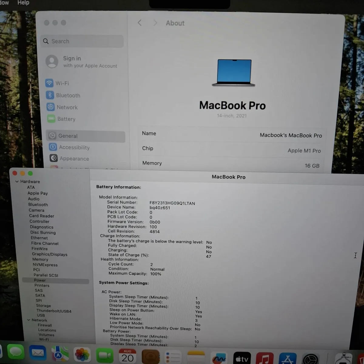 Apple MacBook Pro M1 14" 2021 | 16GB RAM | 500GB - Image 3
