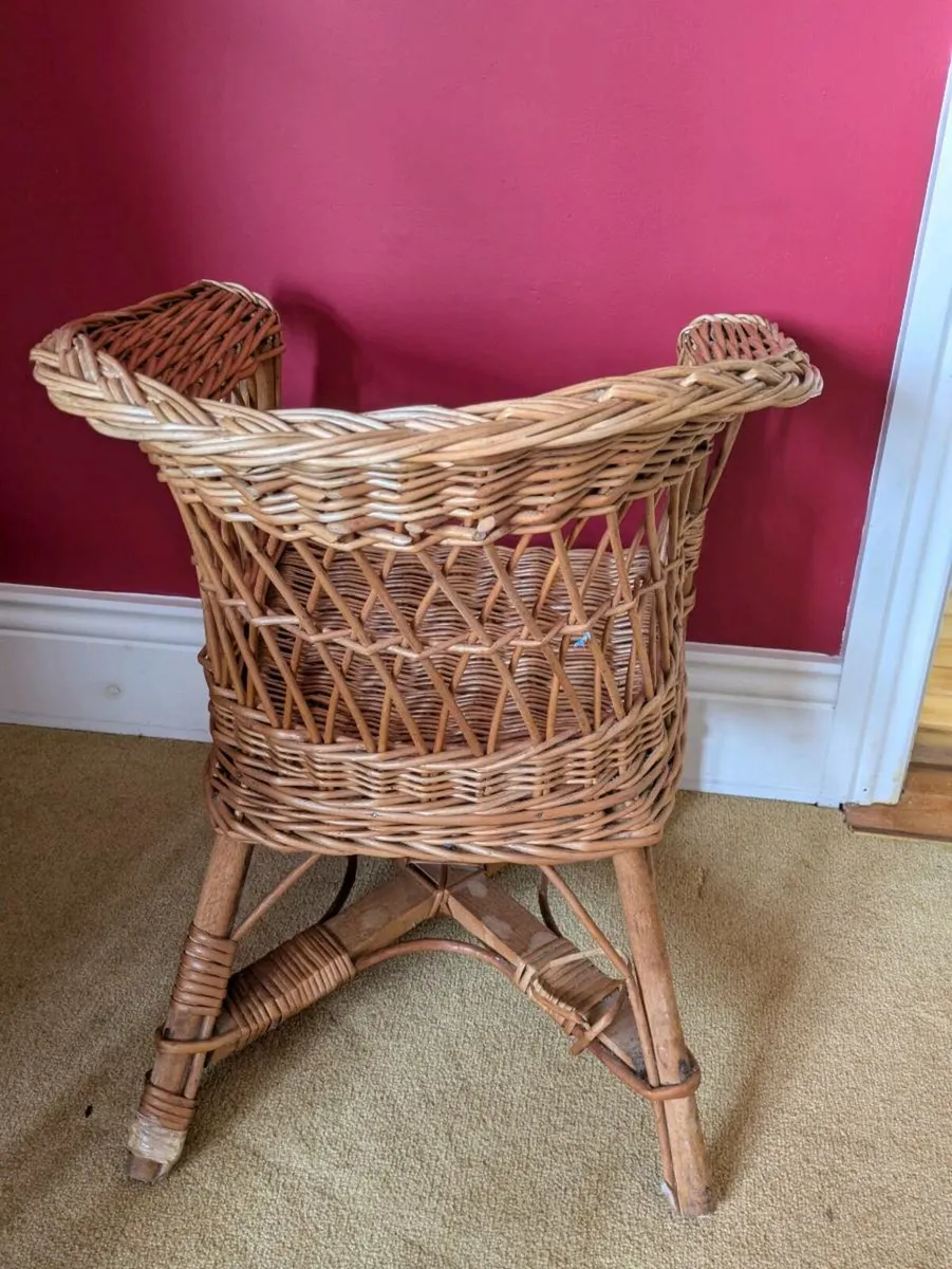 Wicker chair for children - Image 2