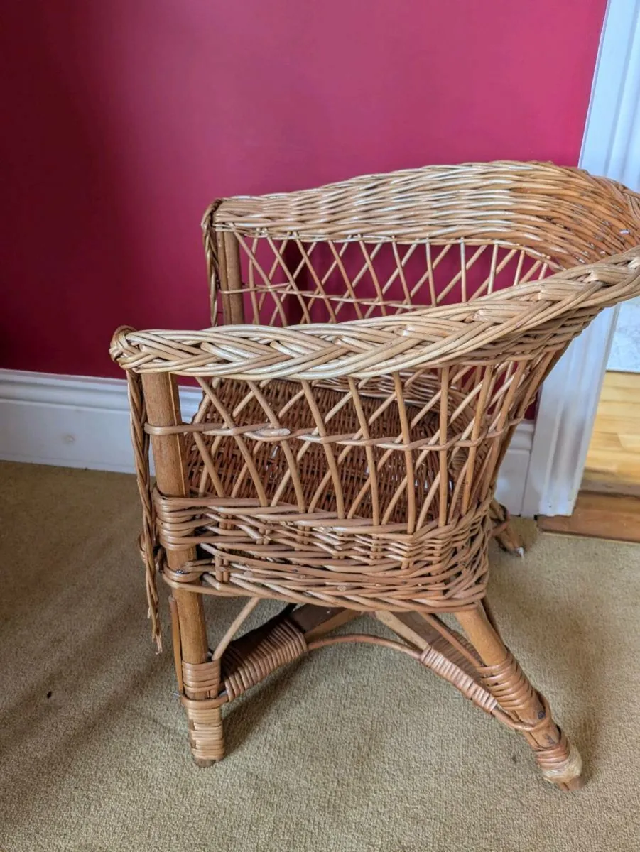 Wicker chair for children - Image 3