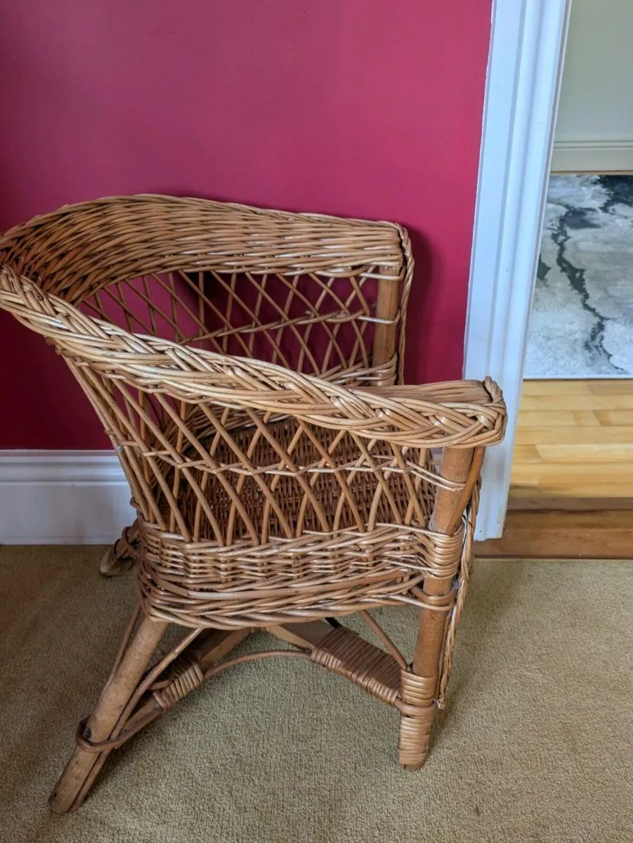 Wicker chair for children - Image 4