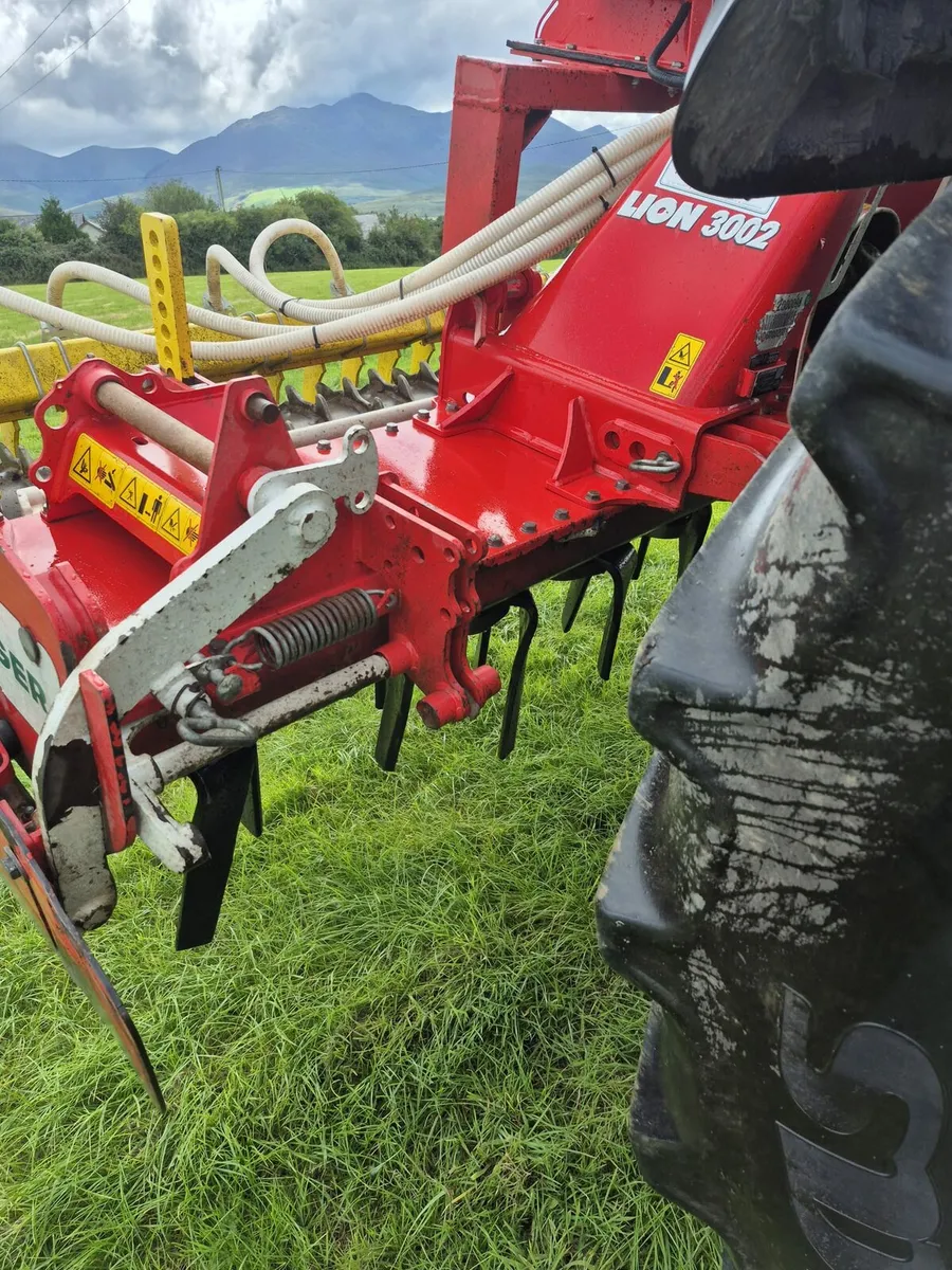 Pottinger 2019 Harrow with Seed Box mounted - Image 1