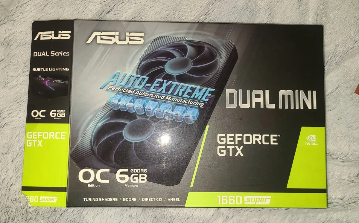 Asus gtx 1660 super dual mini 6 GB graphics card - Image 4