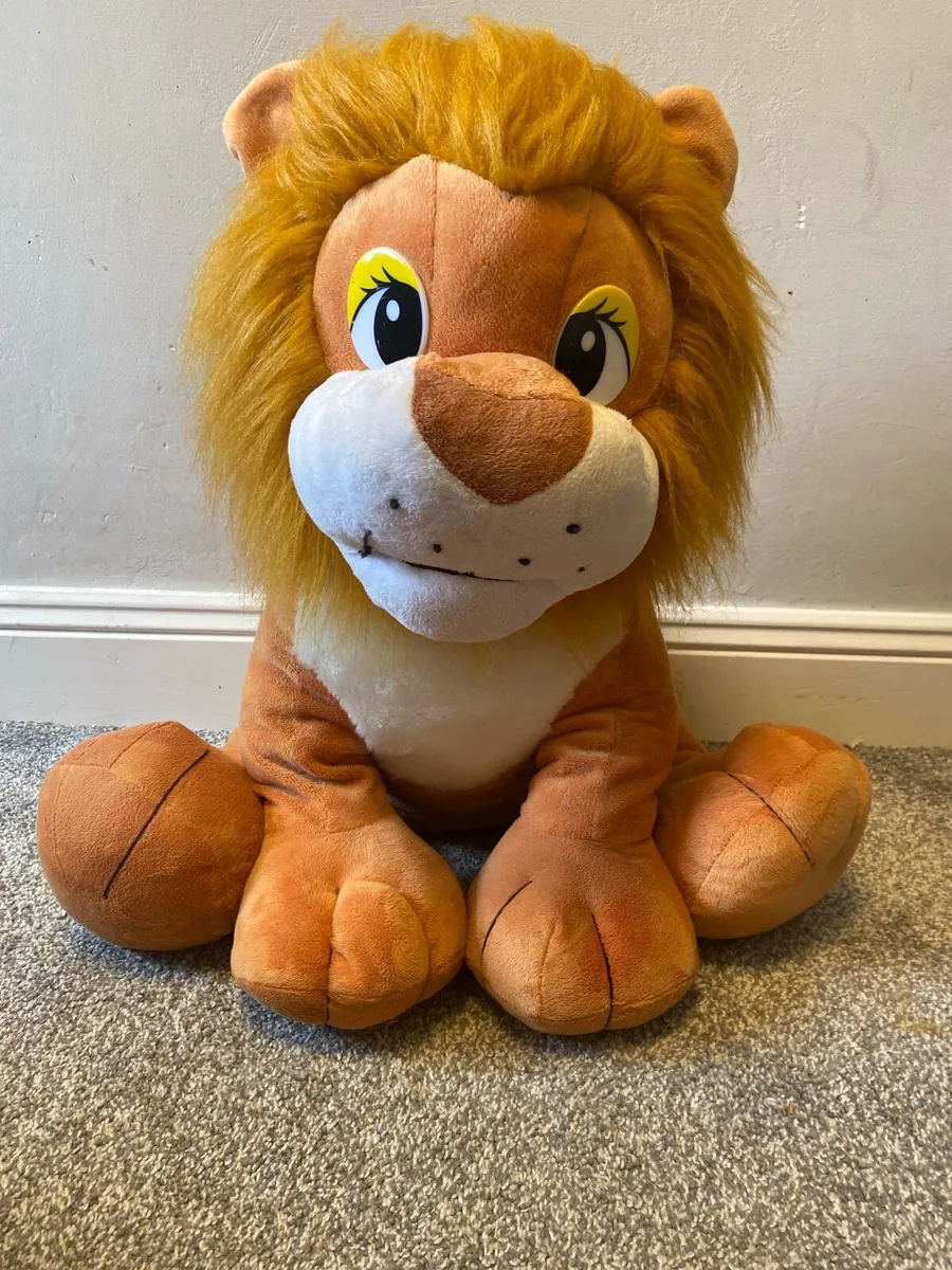 Medium Sized - Plush Lion - Image 1