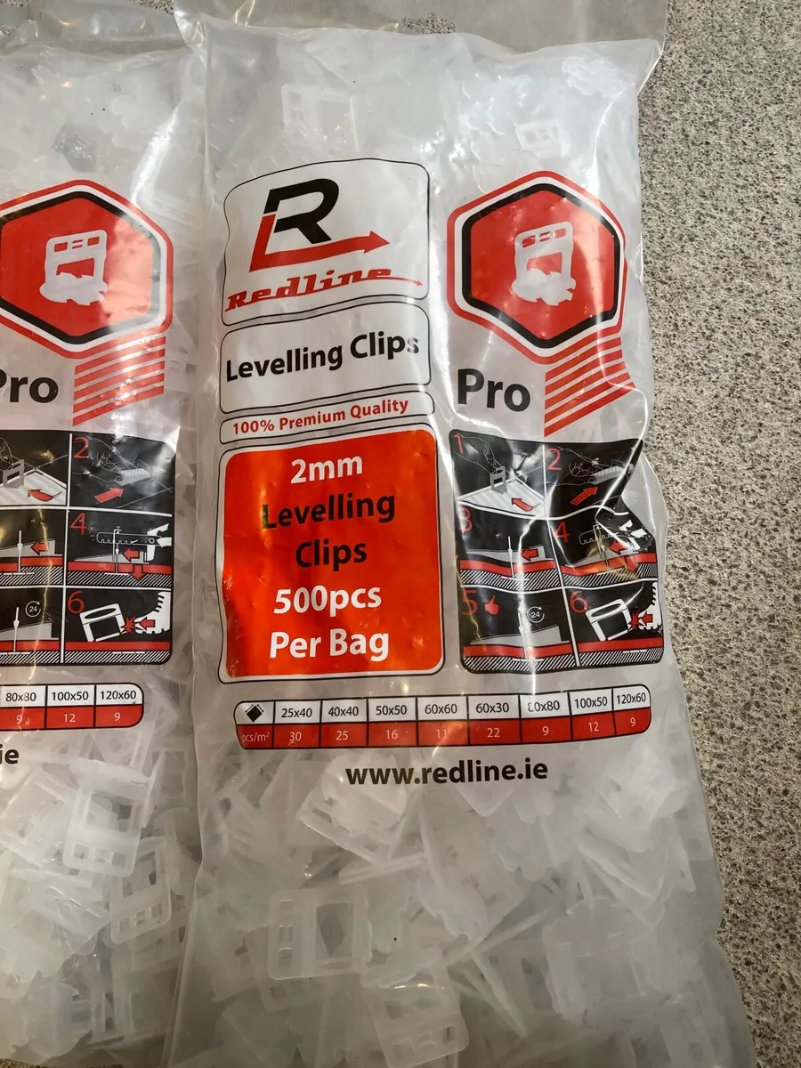 Tiling levelling clips - Image 1