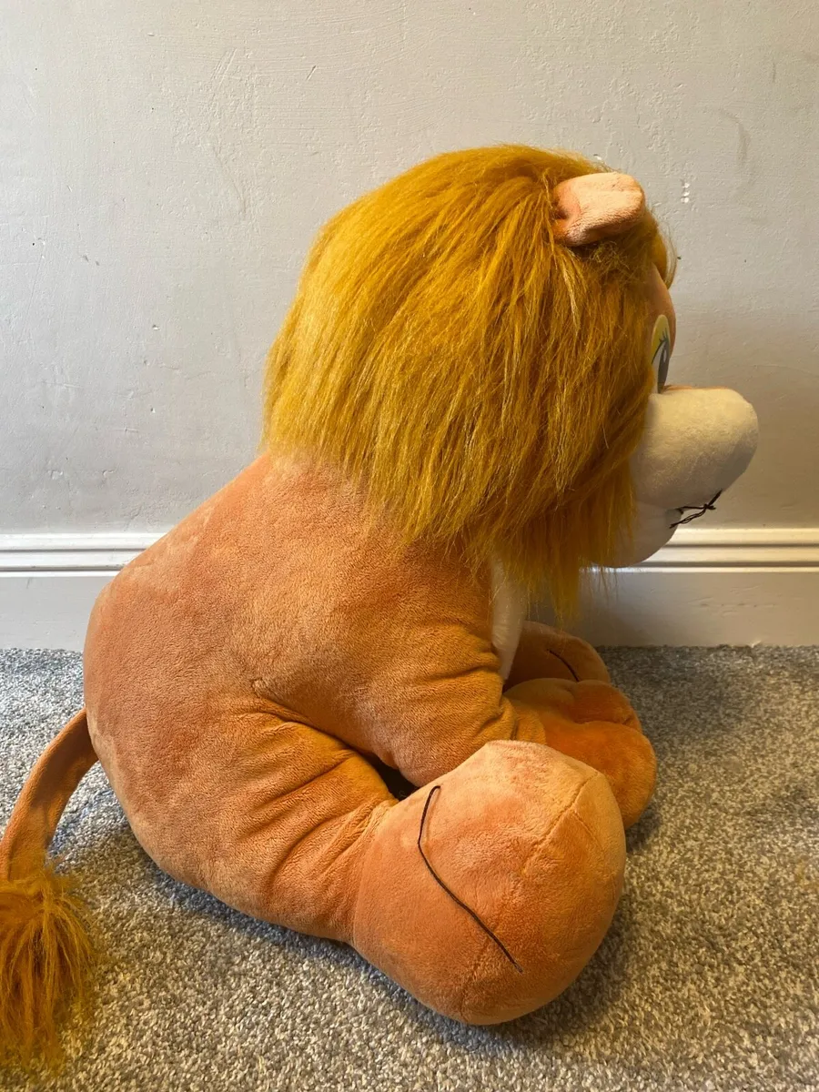 Medium Sized - Plush Lion - Image 2