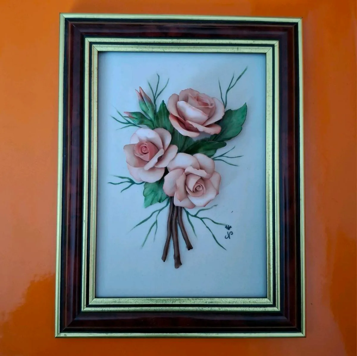 Capodimonte Framed Bouquet - Image 2