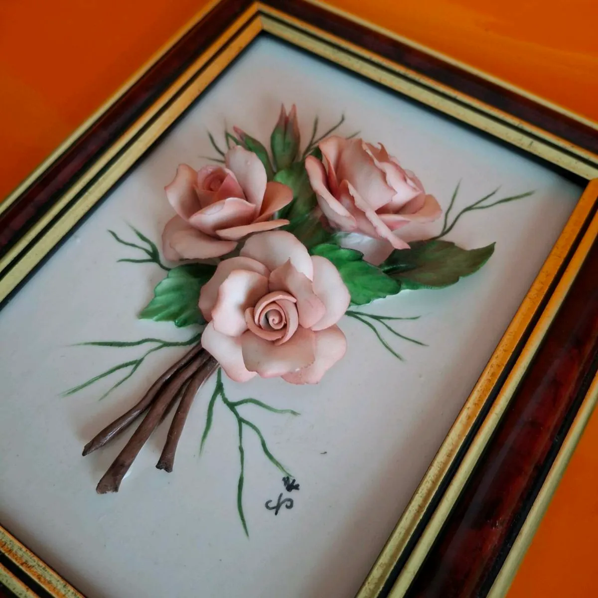 Capodimonte Framed Bouquet - Image 3