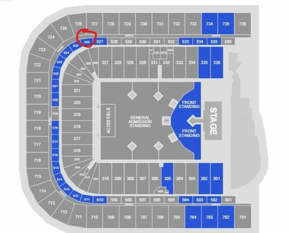 Robbie Williams Premium Level, Sat 23rd Aug - Image 2