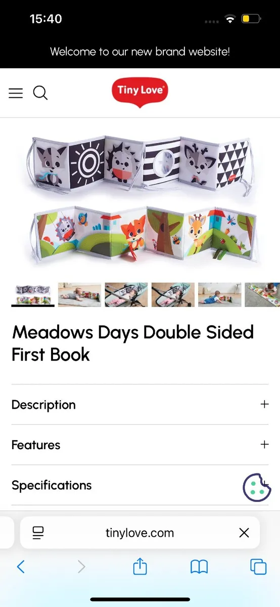 First Baby book  double sided - Image 1