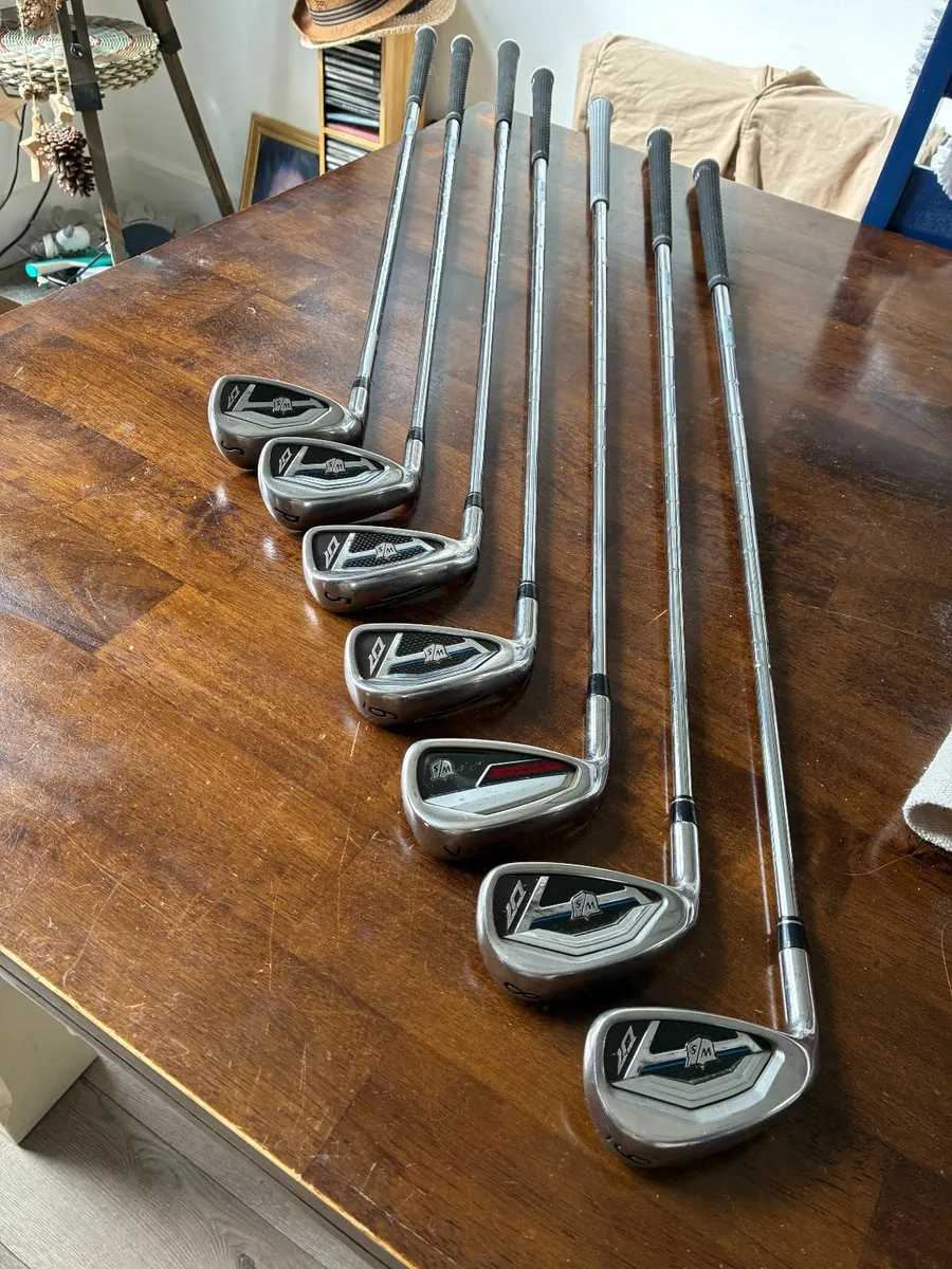 Left hand Wilson D7 Irons Sw TO 9 Iron - Image 4