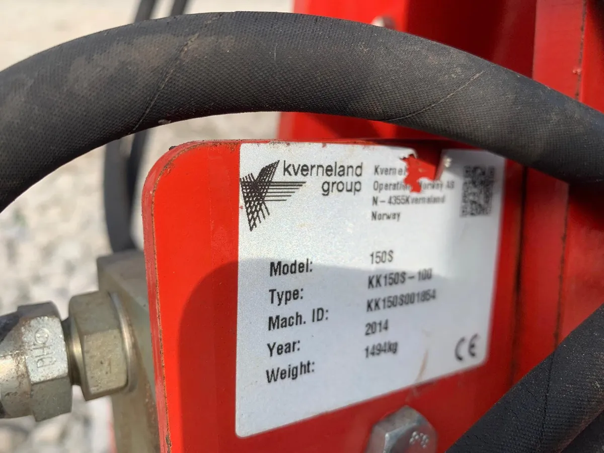 KVERNELAND 4F 150-S VARI WIDTH NO28 PLOUGH - Image 4