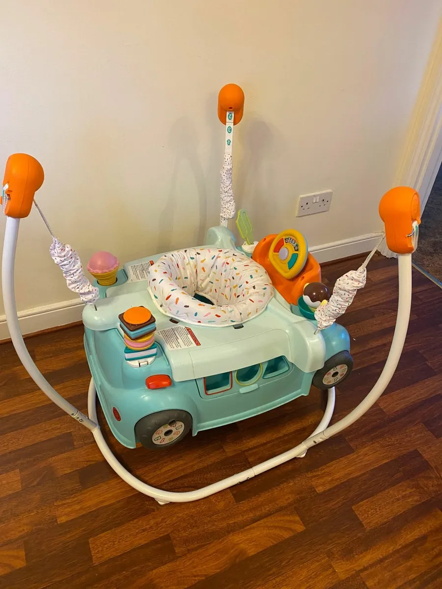 Fisher-Price 2-in-1 Car Jumperoo Activity Centre - Image 1