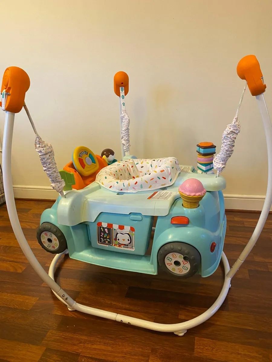 Fisher-Price 2-in-1 Car Jumperoo Activity Centre - Image 3