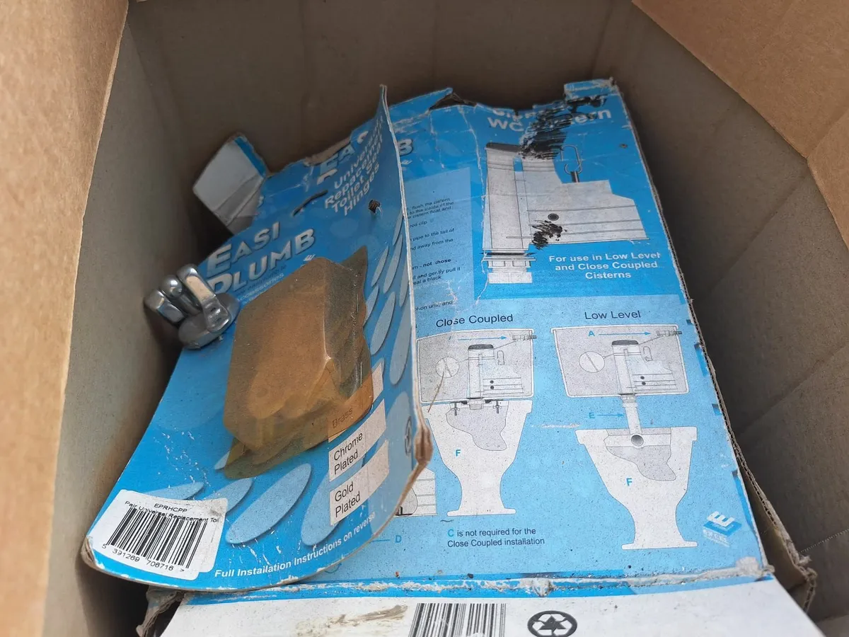 Online Auction Of Toilet  Seat Hinges & More! - Image 1
