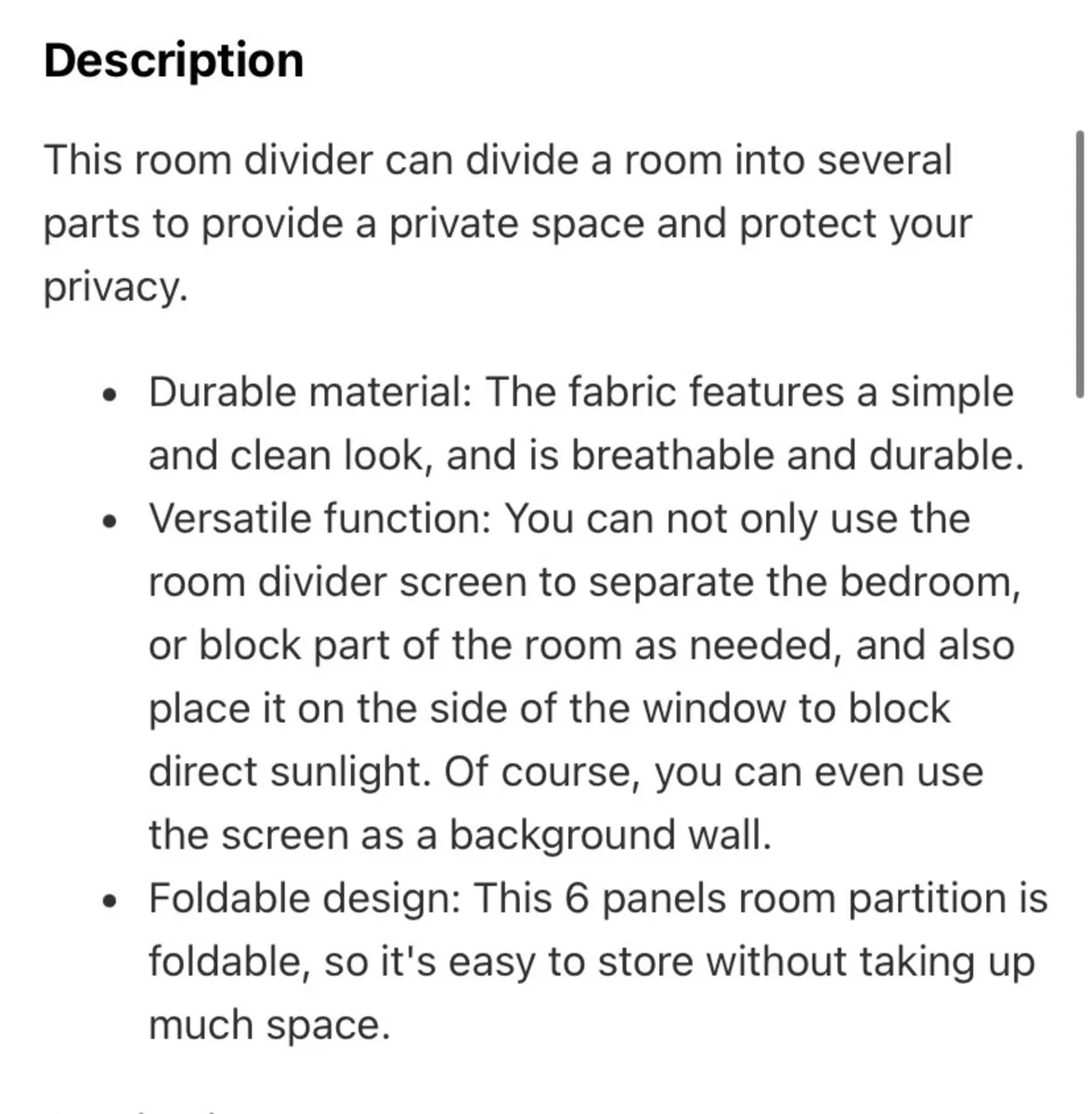 Room divider - Image 2