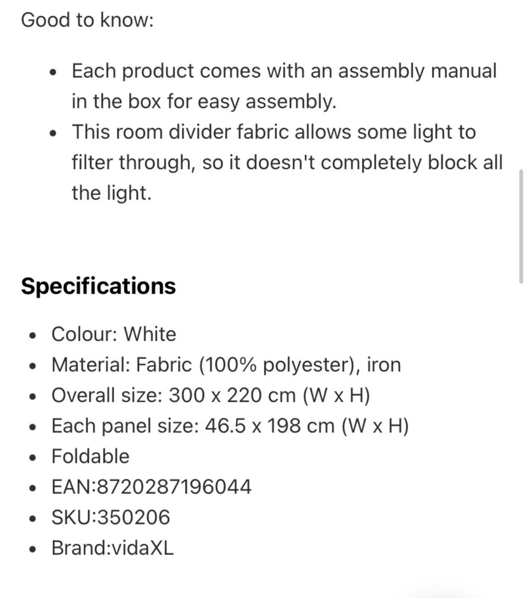 Room divider - Image 3