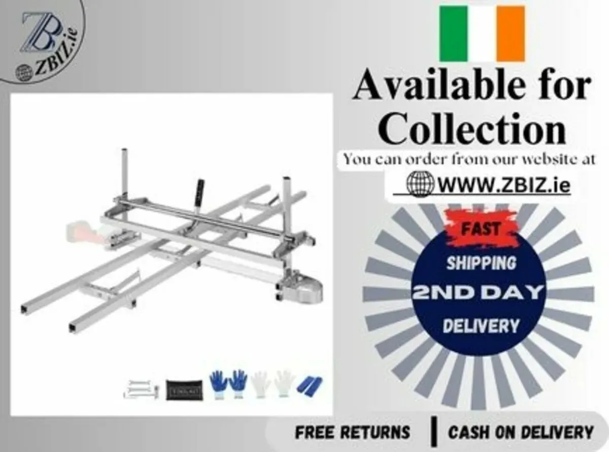 Chainsaw Mill and Rail Mill Guide System Portable - Image 1