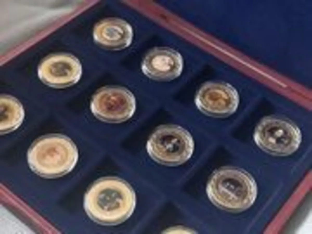 Leonardo Da Vinci Limited Edition 24k Gold Set