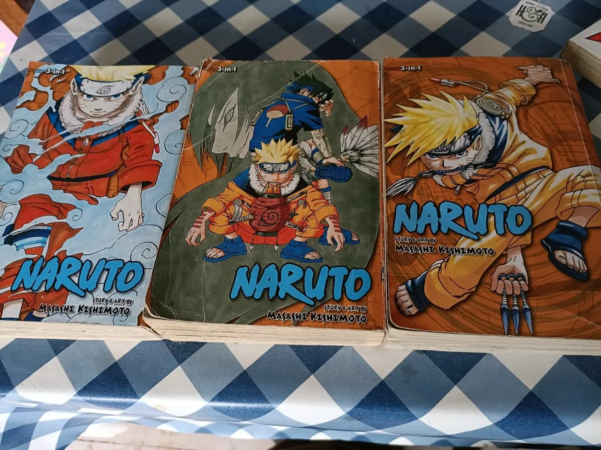Naruto Manga 3 in 1 - Image 1