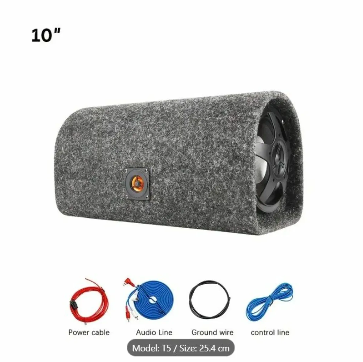 Tunnel-Shaped Active Subwoofer,Built-in Amplifier - Image 3