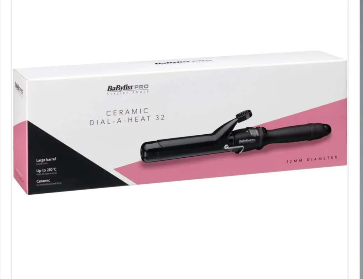 Babyliss Pro Ceramic Curling Tongs - Image 1