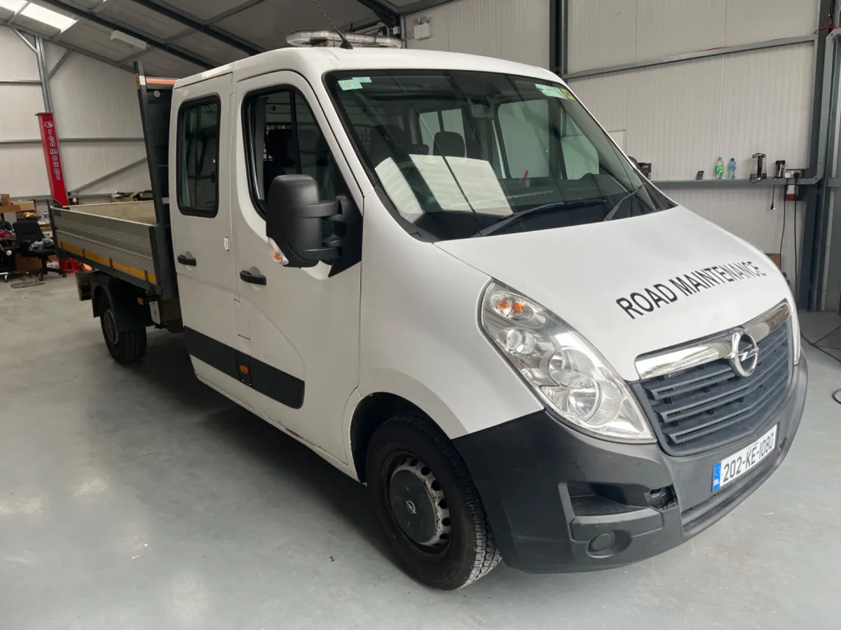 Opel Movano C/Cab Tipper 2.3L (Low Mileage) - Image 1