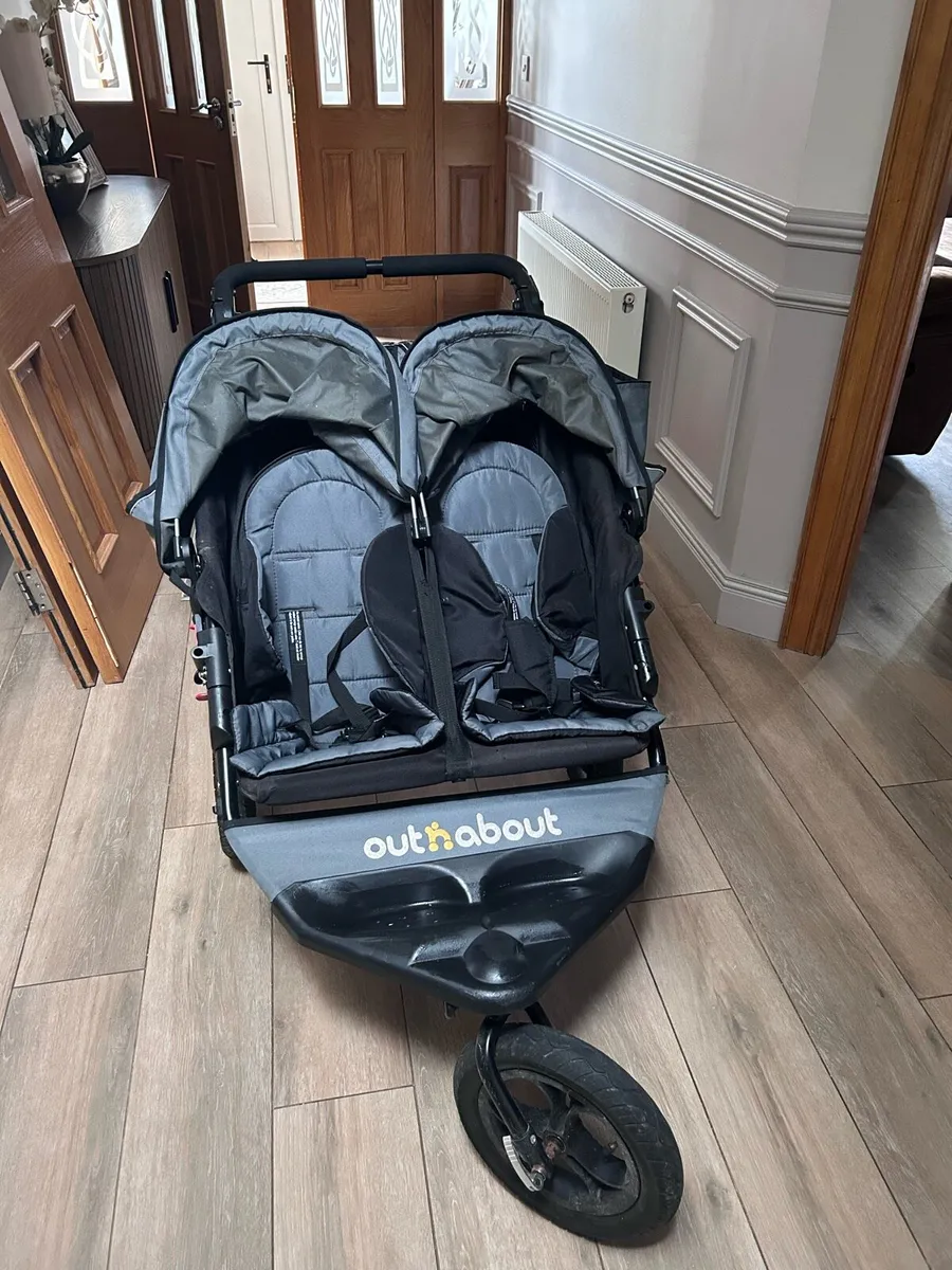 Out ‘n’ about Double buggy - Image 1