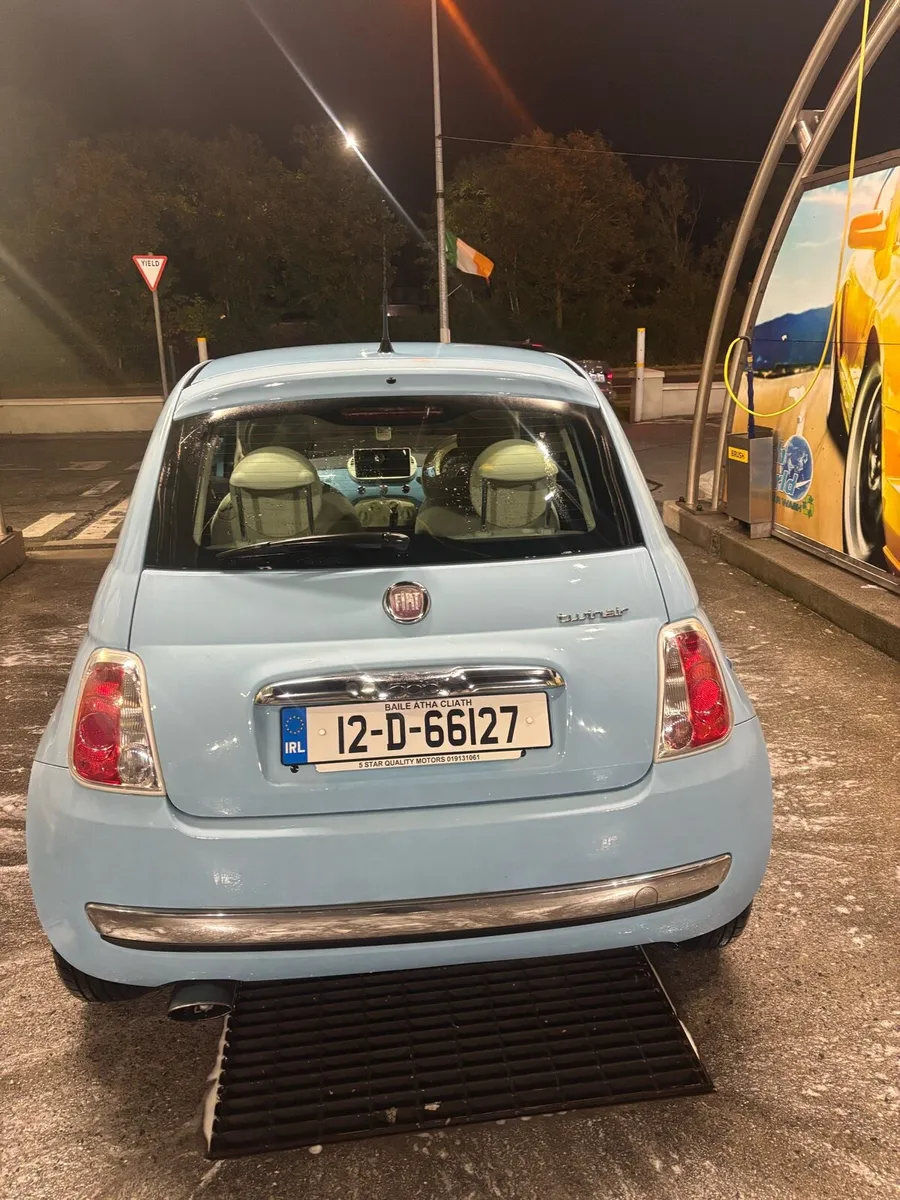 Fiat 500 blue automatic - Image 4
