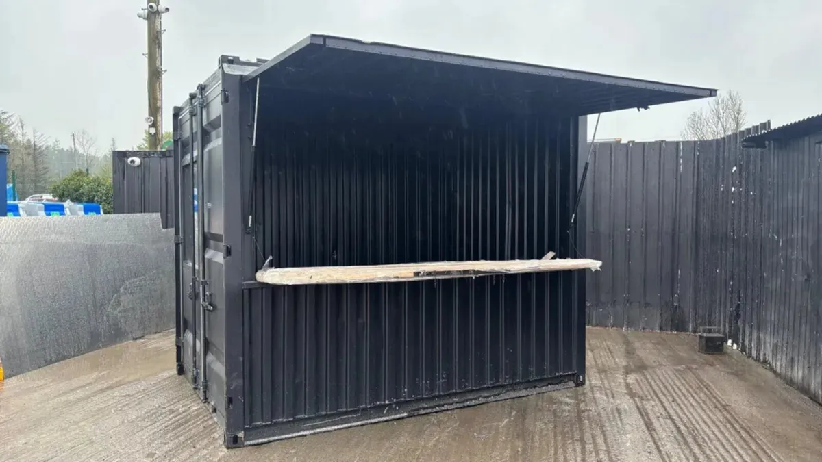 10’ x 7’ Storage Container – Ideal Coffee Dock - Image 1