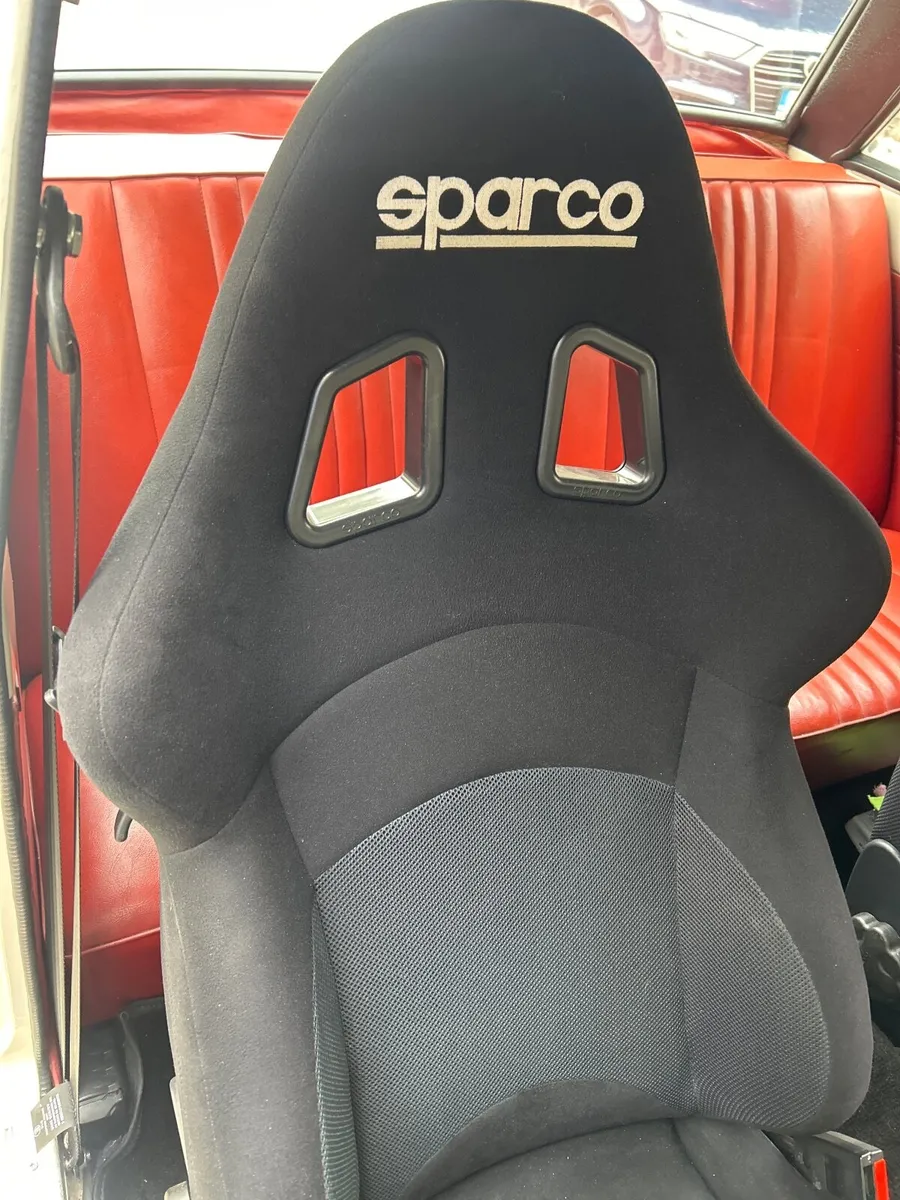 Sparco Fast Car Reclining seats. - Image 4