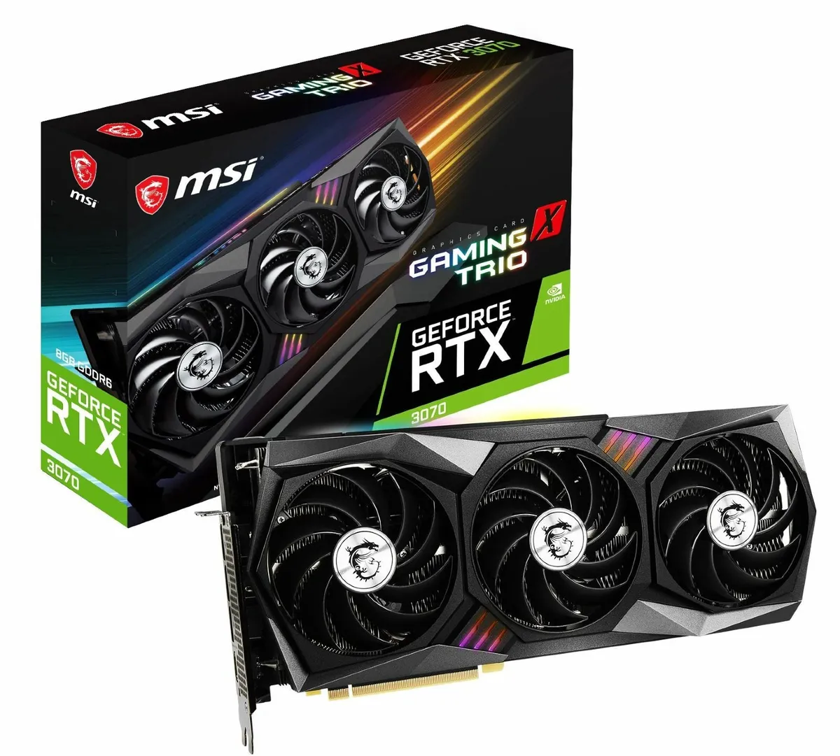 MSI GeForce RTX 3070 GAMING X TRIO - Image 2