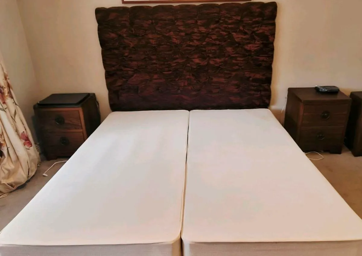 Headboard & Superking Divan Base - Image 2