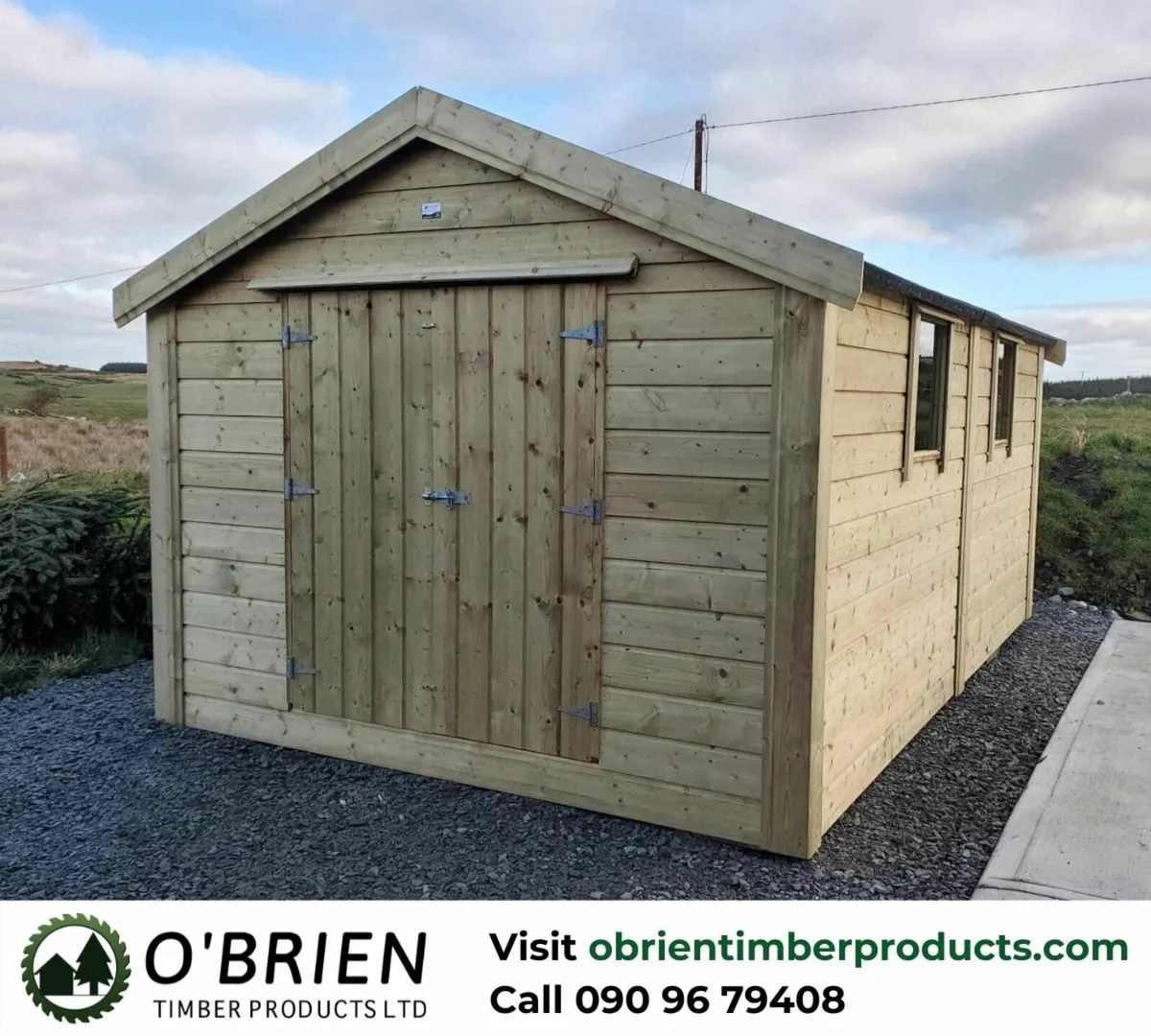 Wooden Garden Sheds For Sale - Image 1
