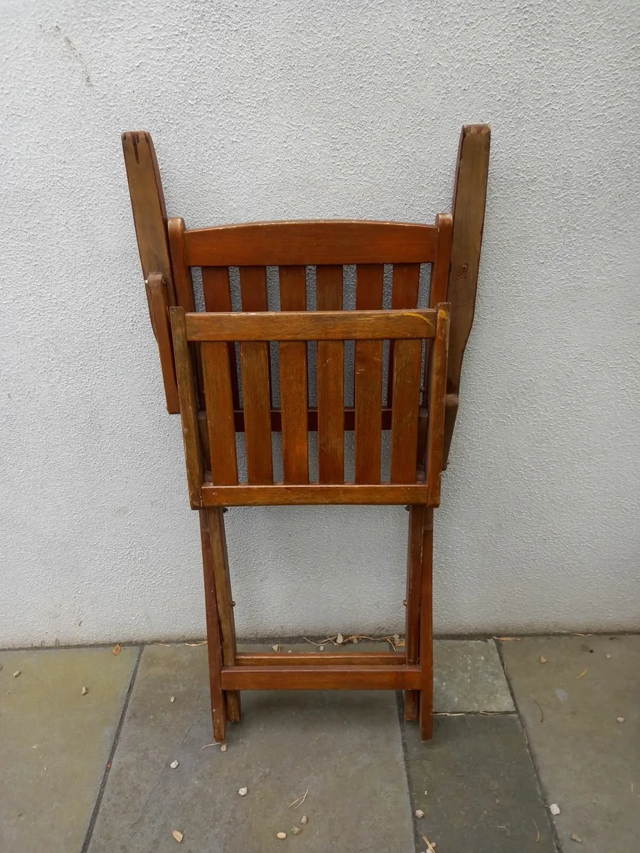Teak garden furniture (for upcycling/repair) - Image 4