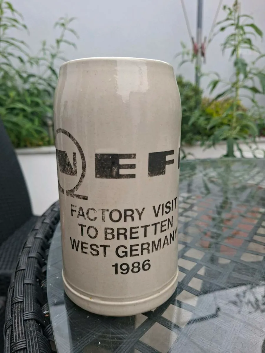 Vintage 1986 German Beer Mug 1L - Image 2