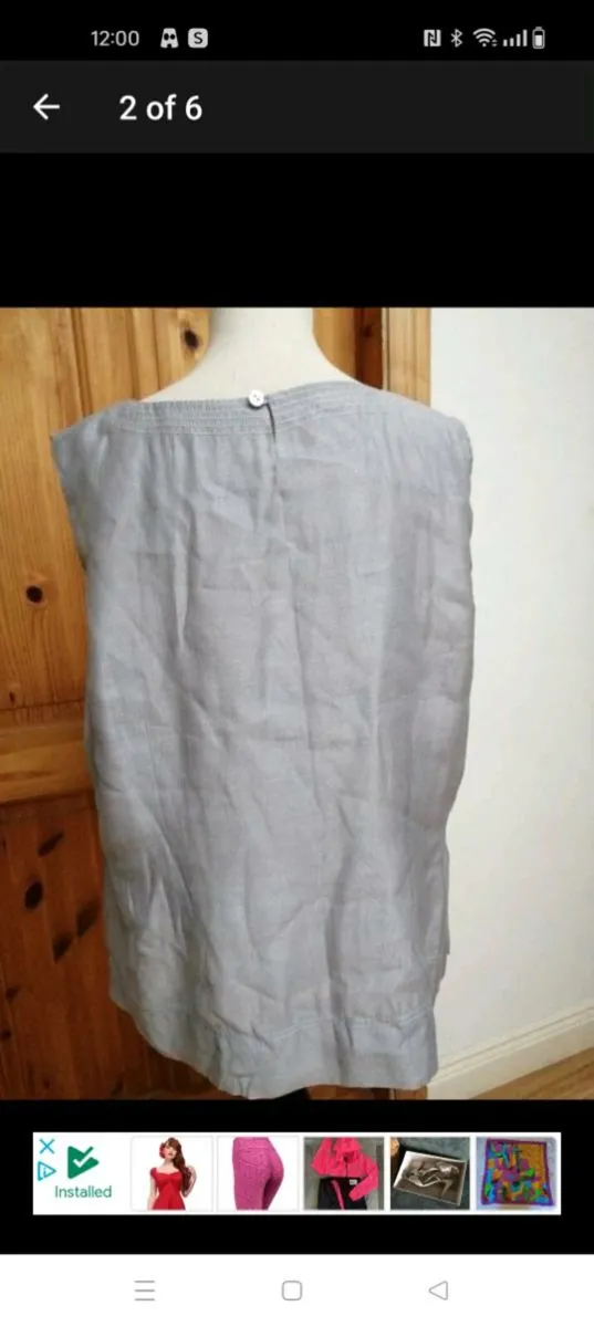 Ladies Jacques Vert beautiful silver grey plus siz - Image 2