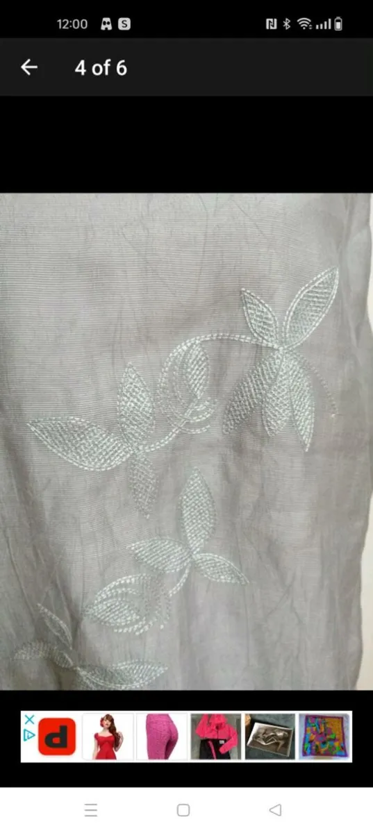 Ladies Jacques Vert beautiful silver grey plus siz - Image 4