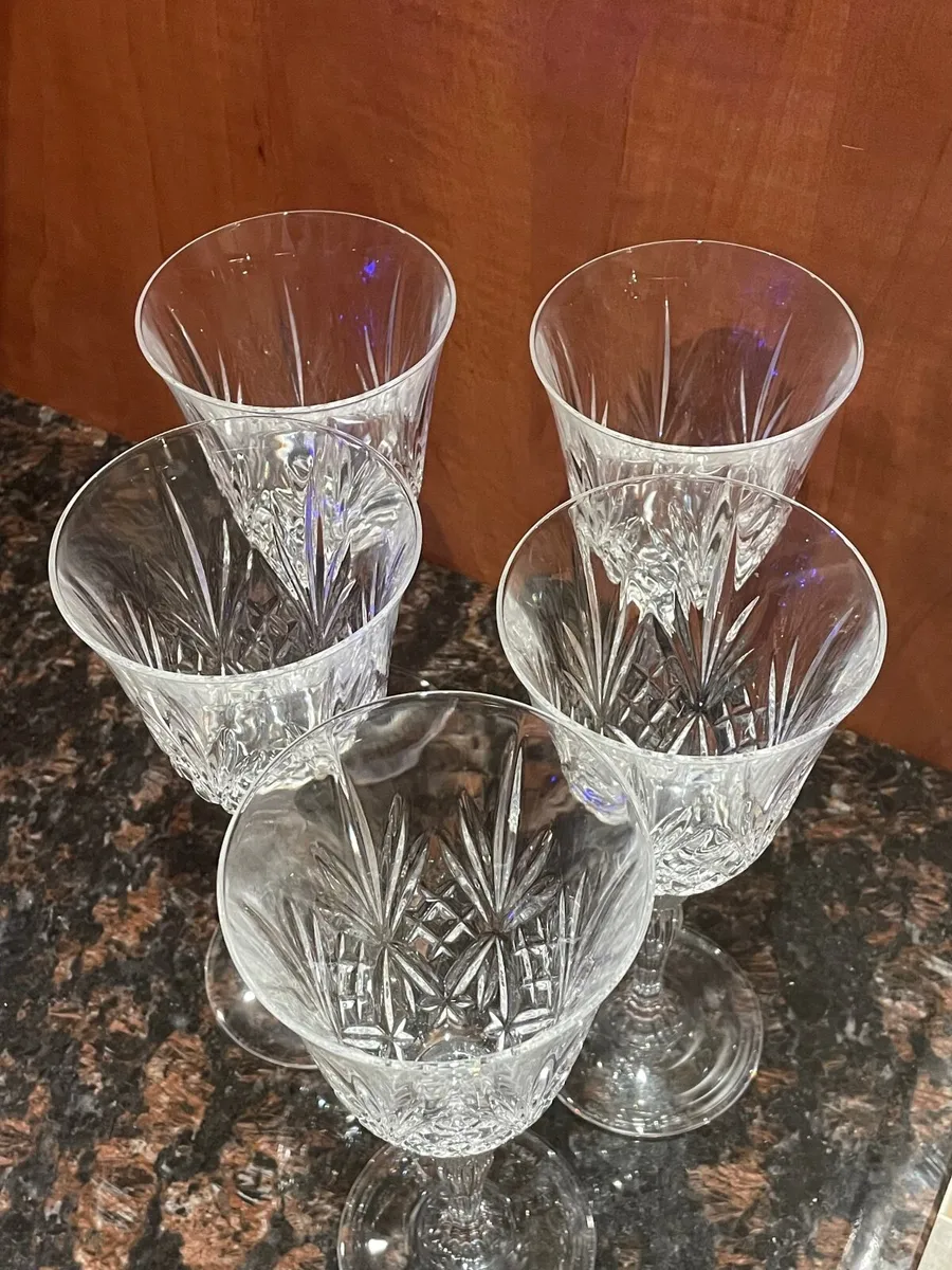 Killarney Crystal Wine Glasses - Image 3