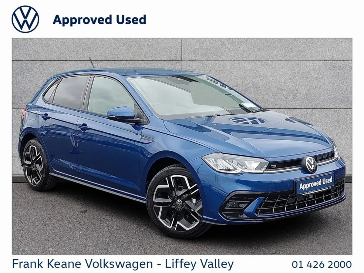 Volkswagen Polo R-line 75 - 1.0tsi 95bhp  reef Bl - Image 1
