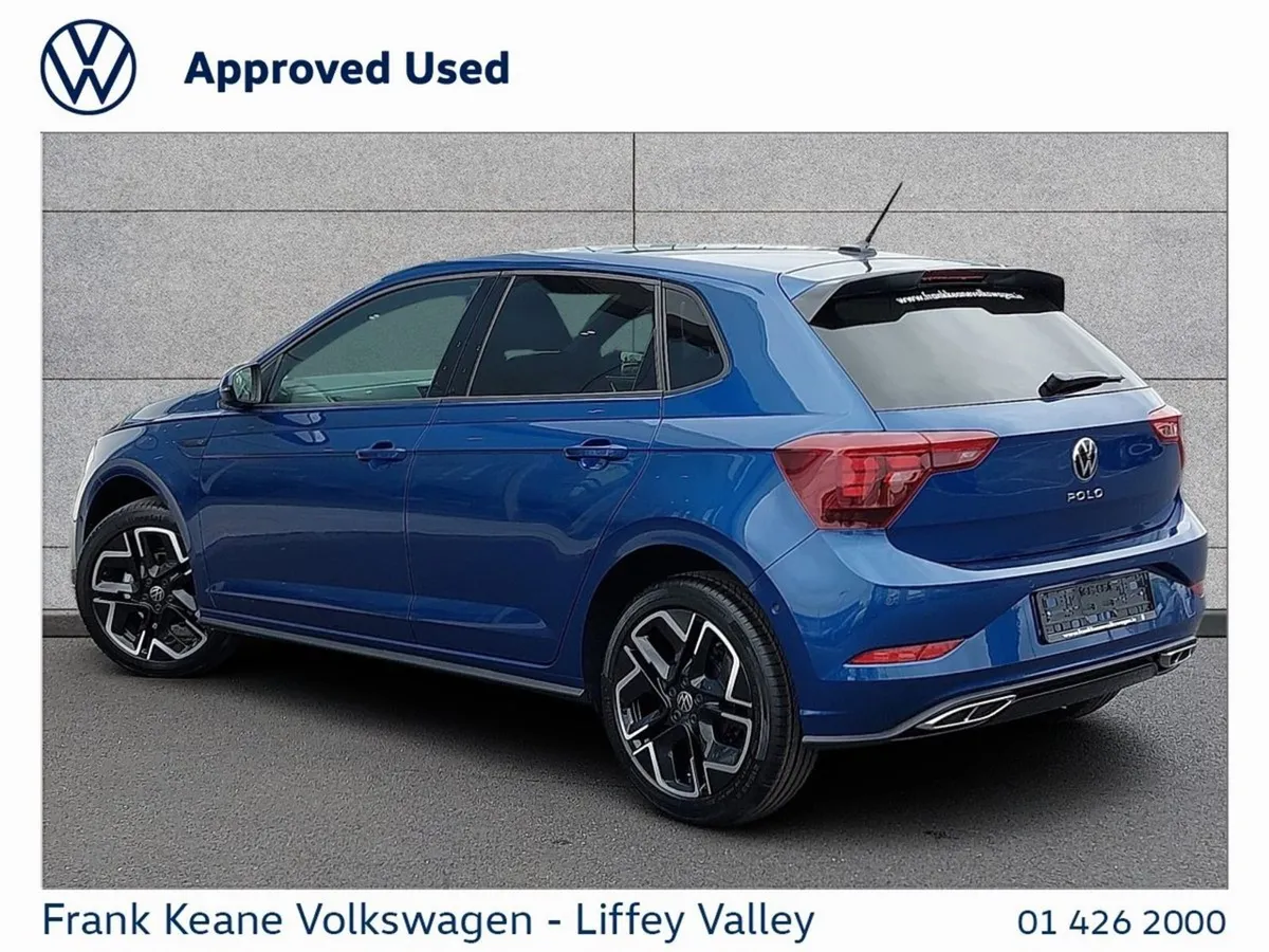 Volkswagen Polo R-line 75 - 1.0tsi 95bhp  reef Bl - Image 3