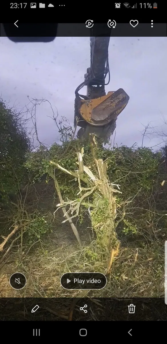 Digger Services - Mulching and Tree Shearing - Image 2